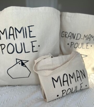 Sac – (Maman, Mamie ou Grand-maman) poule