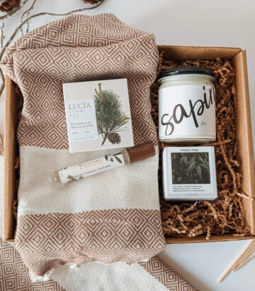Boîte cadeau – Conifères