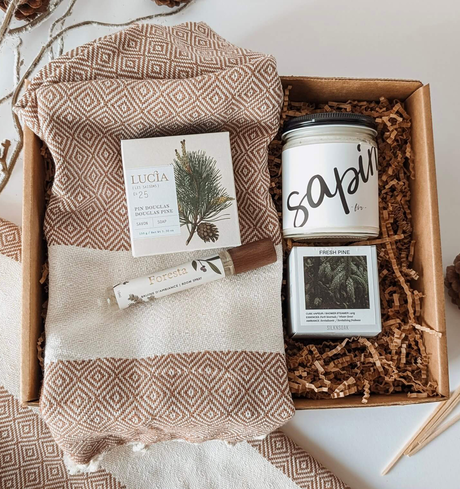 Boîte cadeau – Conifères