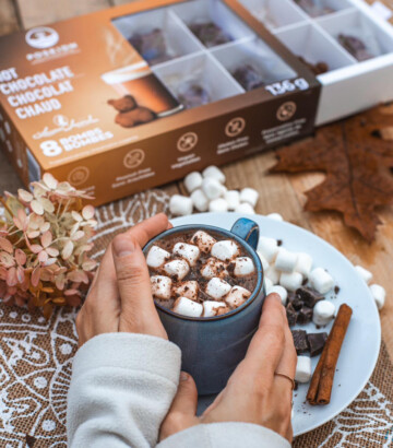 Coffret de 8 bombes 3D pour chocolat chaud