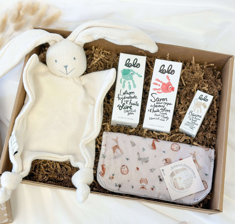 Boîte des essentiels pour bébé