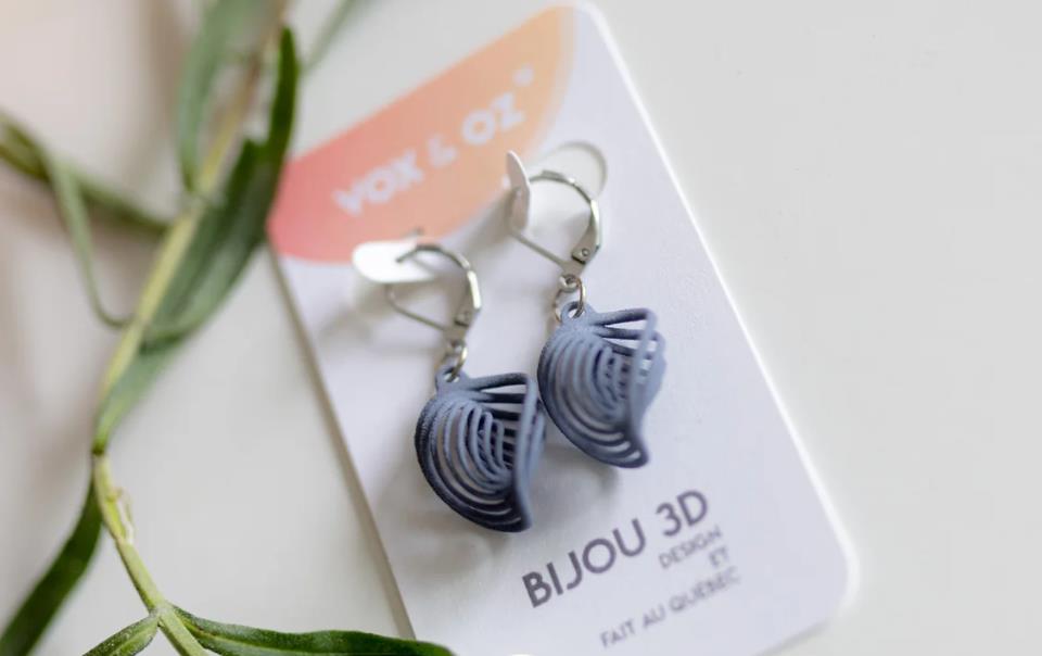 Bijoux 3D à offrir en cadeau de Noël à une maman