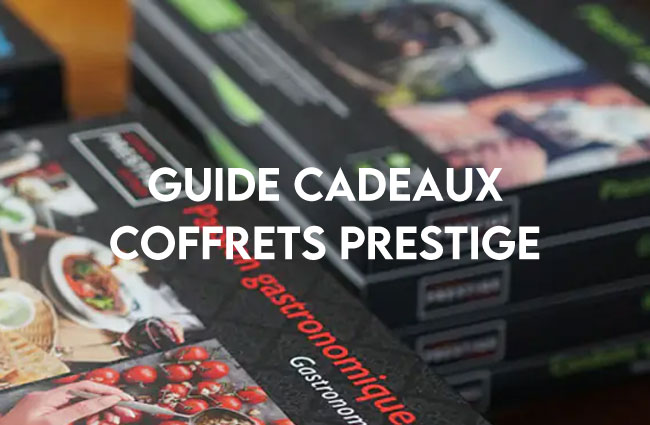 Offrez des Coffrets Prestige comme cadeau de dernière minute