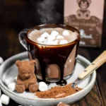 Boîte de 4 bombes à chocolat chaud 3D - Oursons