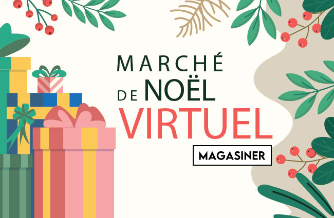 Marché de Noël virtuel Idée Cadeau Québec