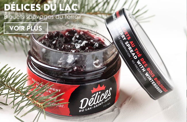 Produits aux bleuets du Québec