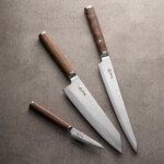 Ensemble de 3 couteaux japonais - Hazaki