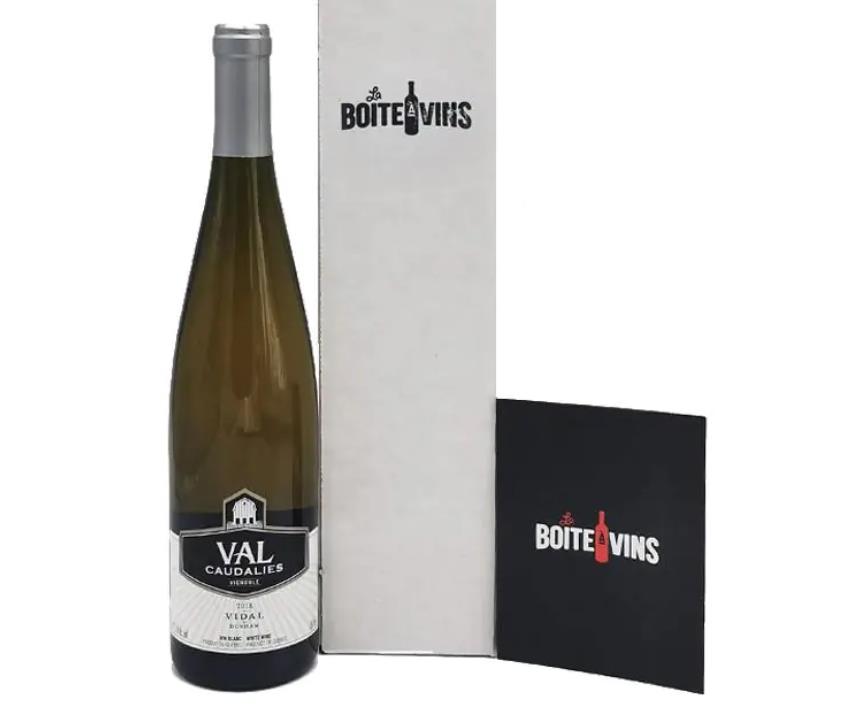 Bouteille de vin du Québec à moins de 40$ à offrir en cadeau