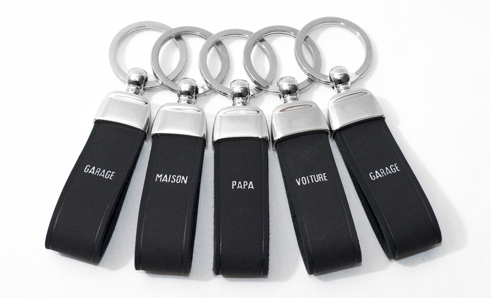 Porte-clé personnalisé pour un échange de cadeau de Noël