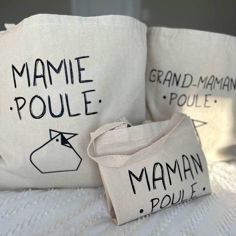 Sac pour grand-maman poule