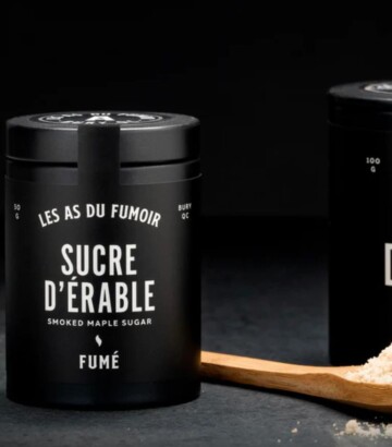 Sucre d’érable fumé