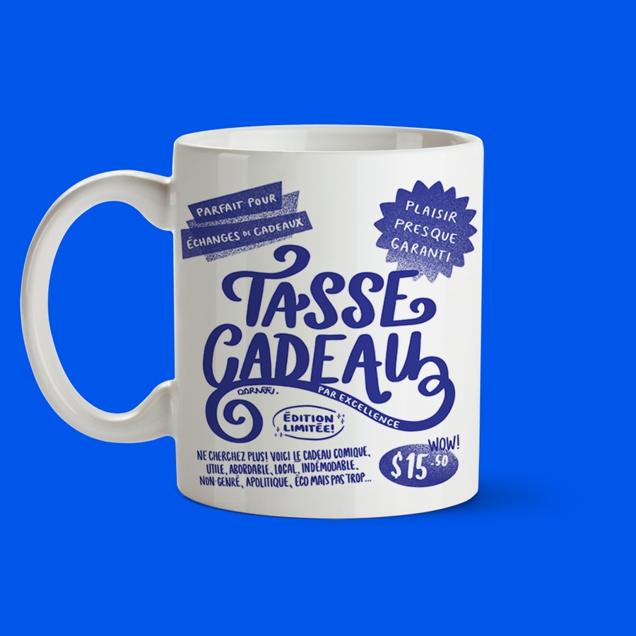 Tasse pour un échange de cadeau