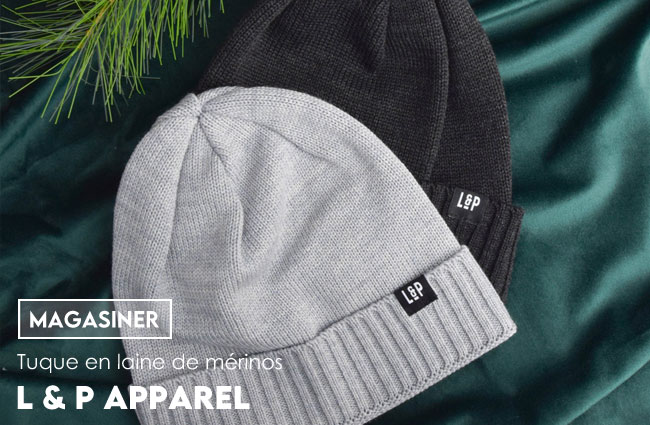 Tuque en laine de mérinos