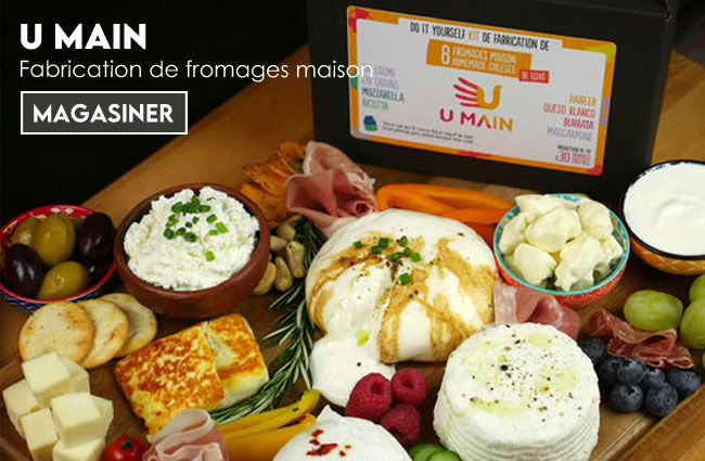 Kit de fabrication de fromage maison