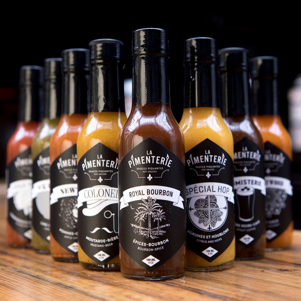 12 sauces piquantes au choix