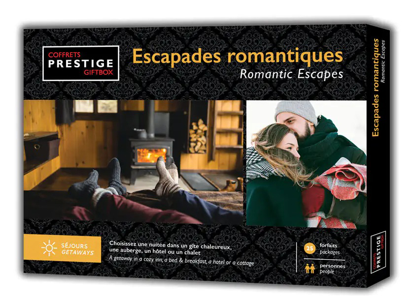 Escapades romantiques pour 2 personnes