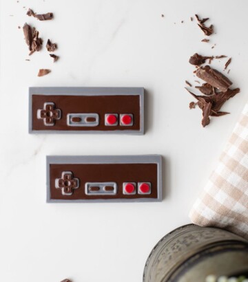 Manette de NES en chocolat