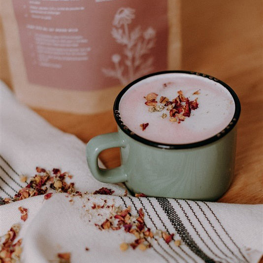 Latte rose de Saint-Valentin pour femme