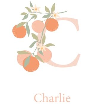 Affiche personnalisée pour bébé