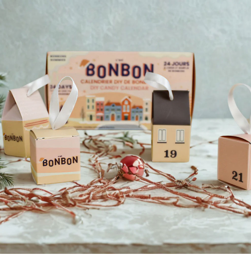 Calendrier de l’Avent de bonbons DIY