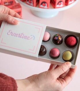 Boîte de 6 chocolats Ernestine