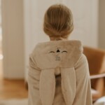 Cape doudou à capuchon pour enfant