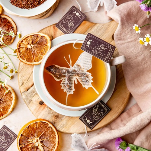 Sachets de thé papillon à la cannelle