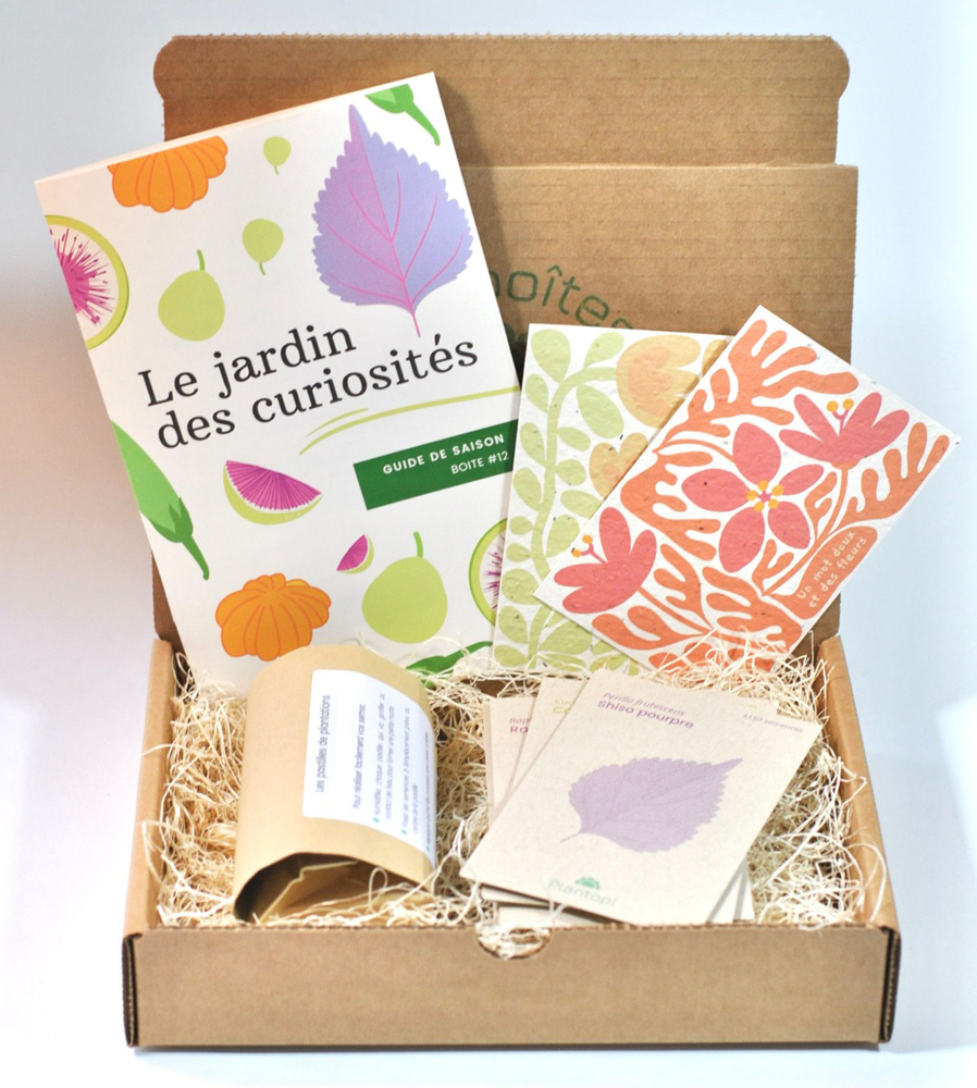 Coffret de semences – Jardin des curiosités