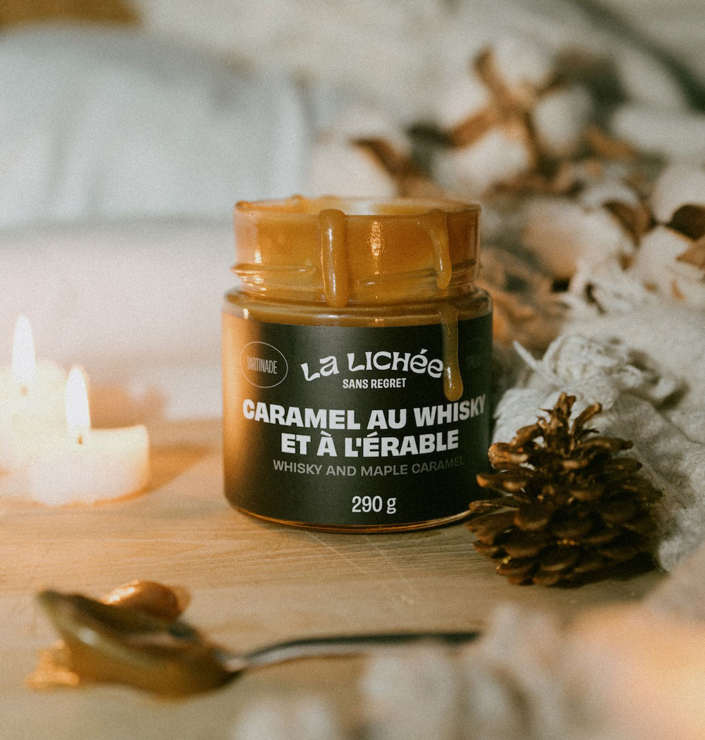 Caramel au whisky et érable