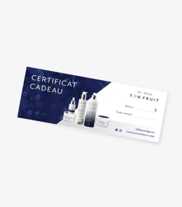 Carte-cadeau – Ta Peau Ton Fruit