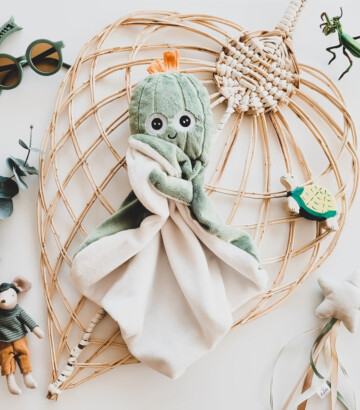 Doudou pour bébé – Cactus