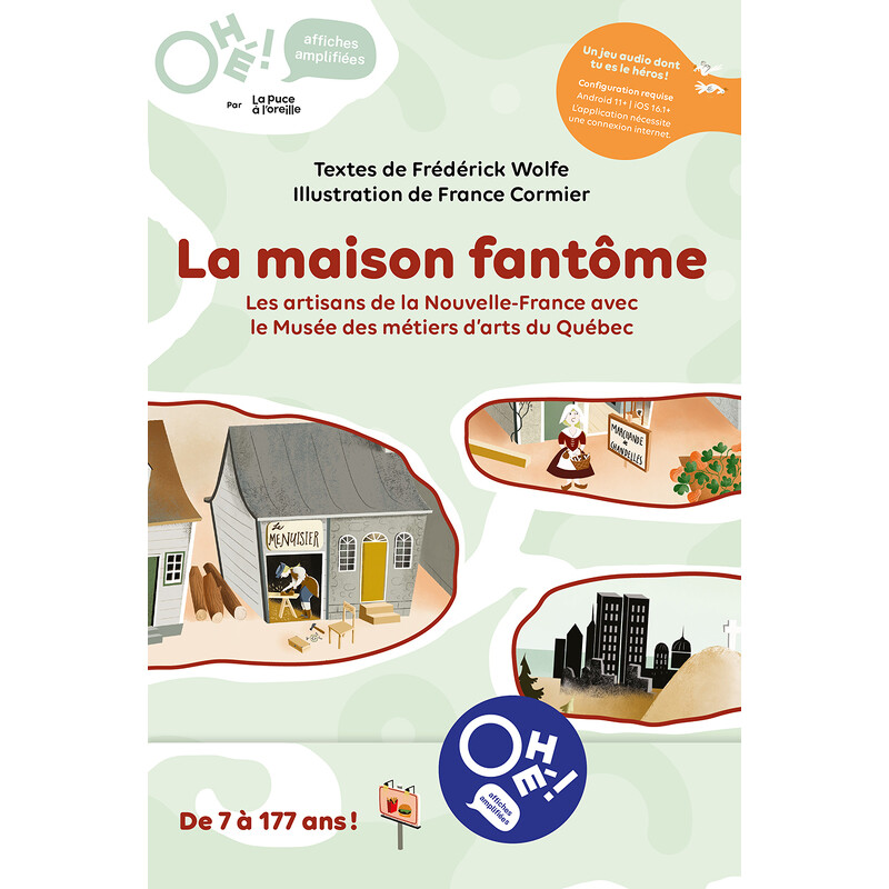 La maison fantôme – Jeu audio dont tu es le héros