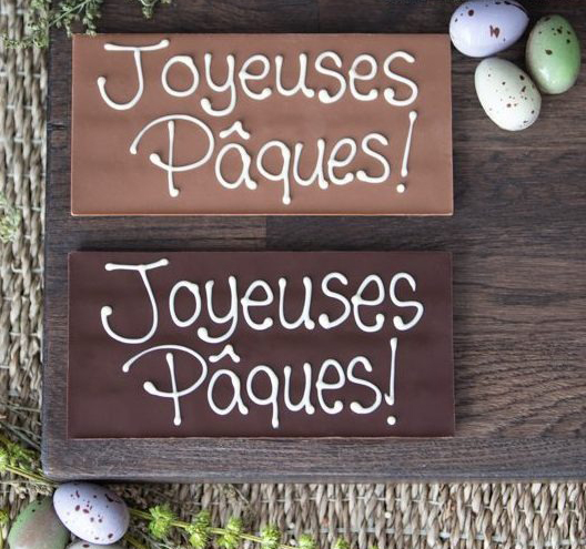 Chocolat Joyeuses Pâques