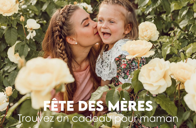 Cadeau pour maman à l'occasion de la fête des Mères au Québec