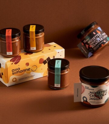 Coffret de 5 tartinades aux noisettes & chocolat