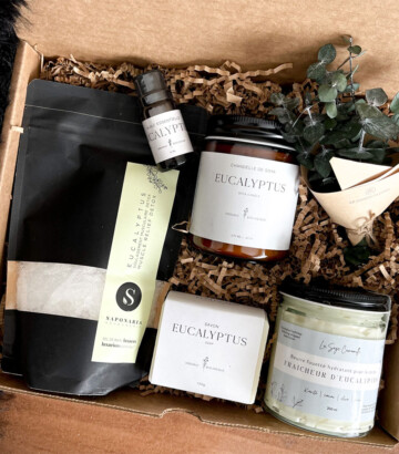 Boîte spa détente à l’eucalyptus