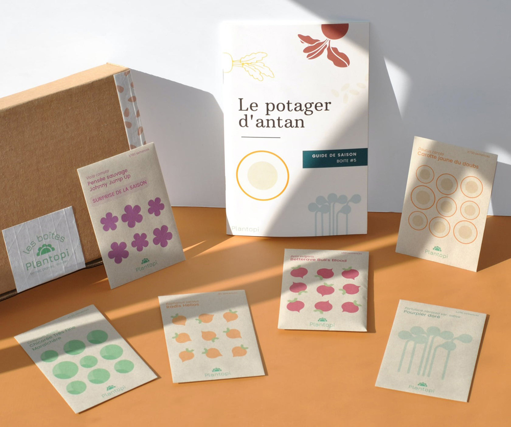 Coffret de semences – Potager d’antan