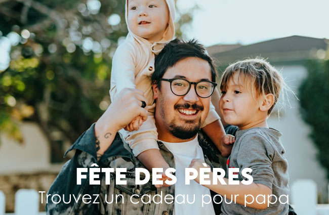 Cadeau pour papa à l'occasion de la fête des Pères au Québec