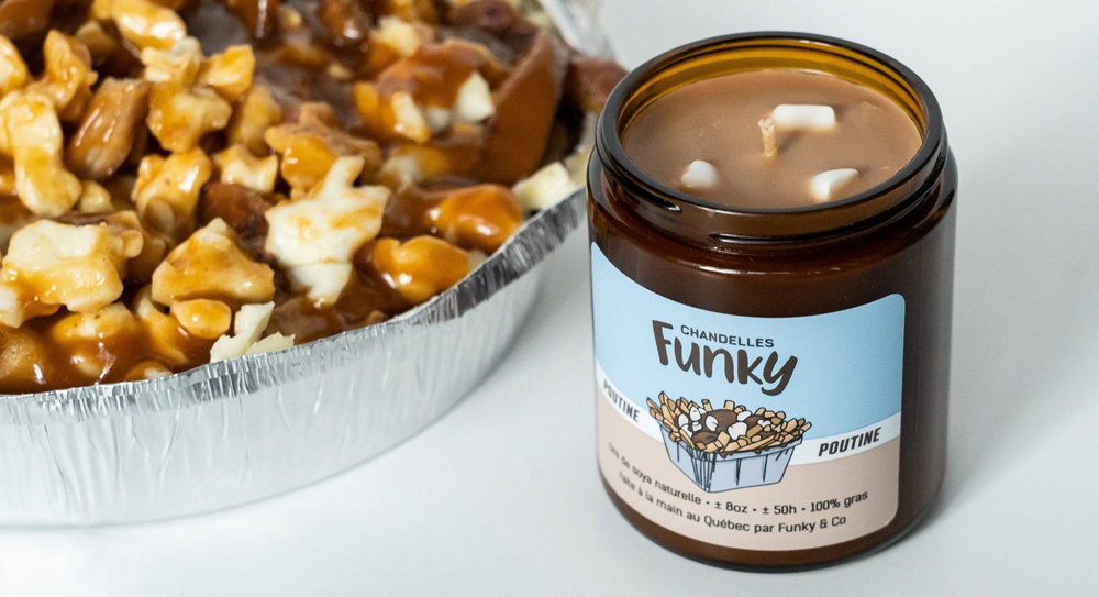Chandelle à la poutine