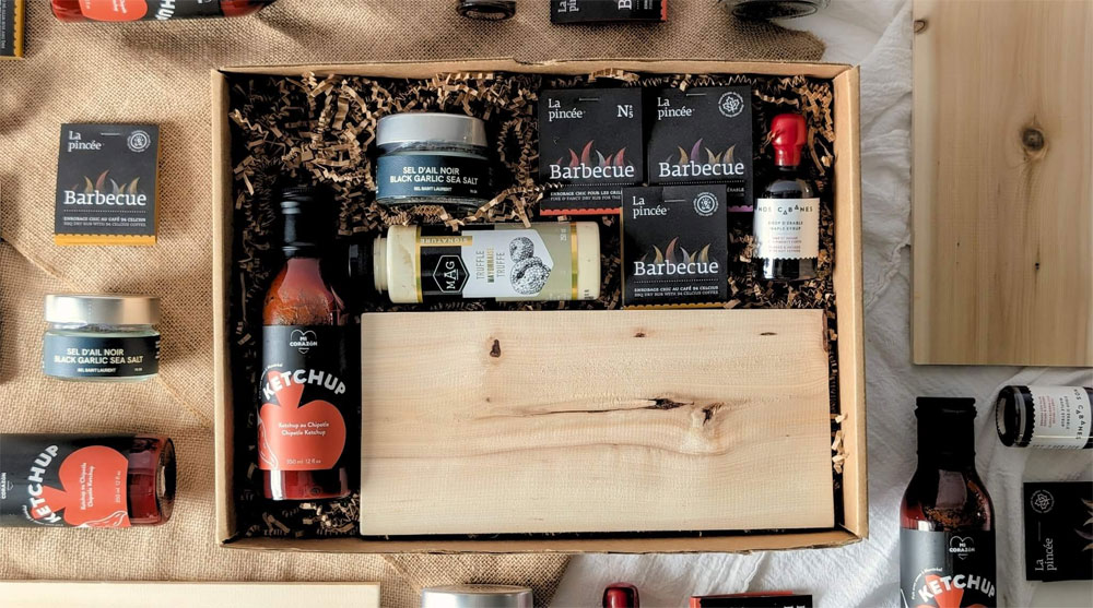 Boîte bbq pour la fête des pères et pour l'été à offrir en cadeau