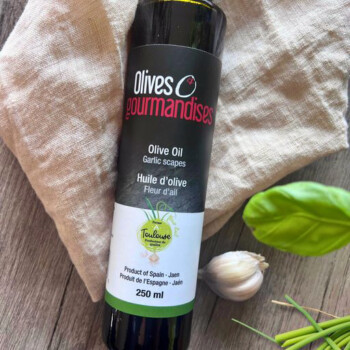 Huile d’olive à la fleur d’ail