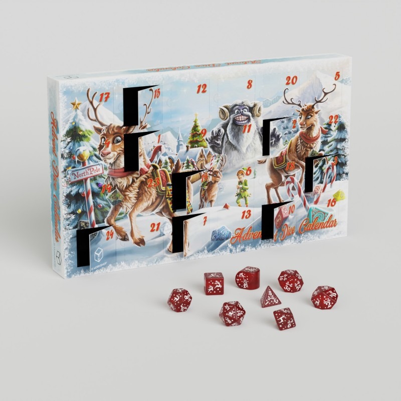Calendrier de l'Avent de dés