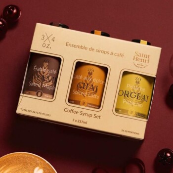 Coffret – Trio de sirops à café