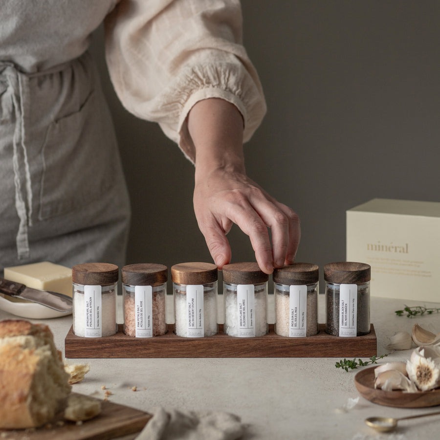 Collection de sels du monde
