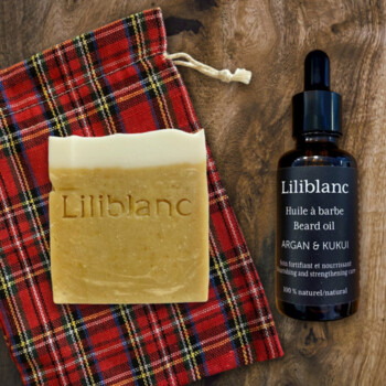 Duo pour homme – Savon à la bière & huile à barbe