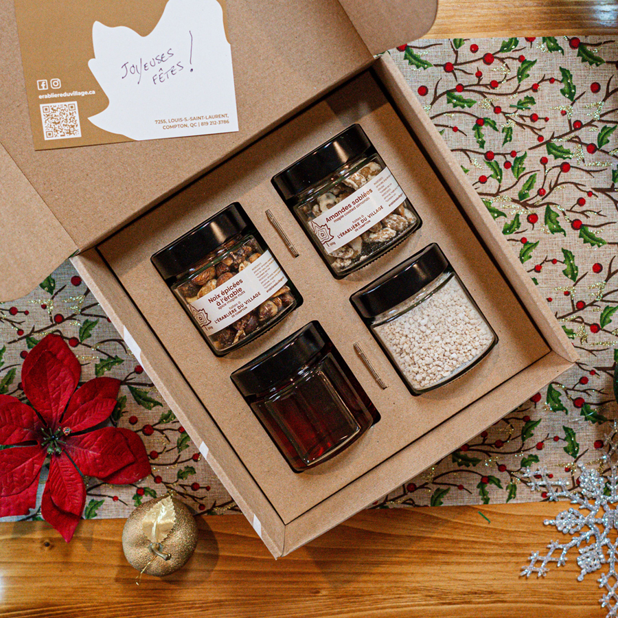 Boîte cadeau – Quatuor à l’érable