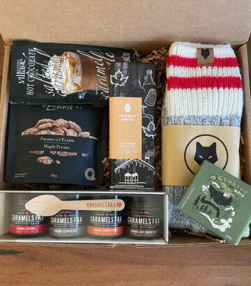 Boîte gourmande – Le coureur des bois