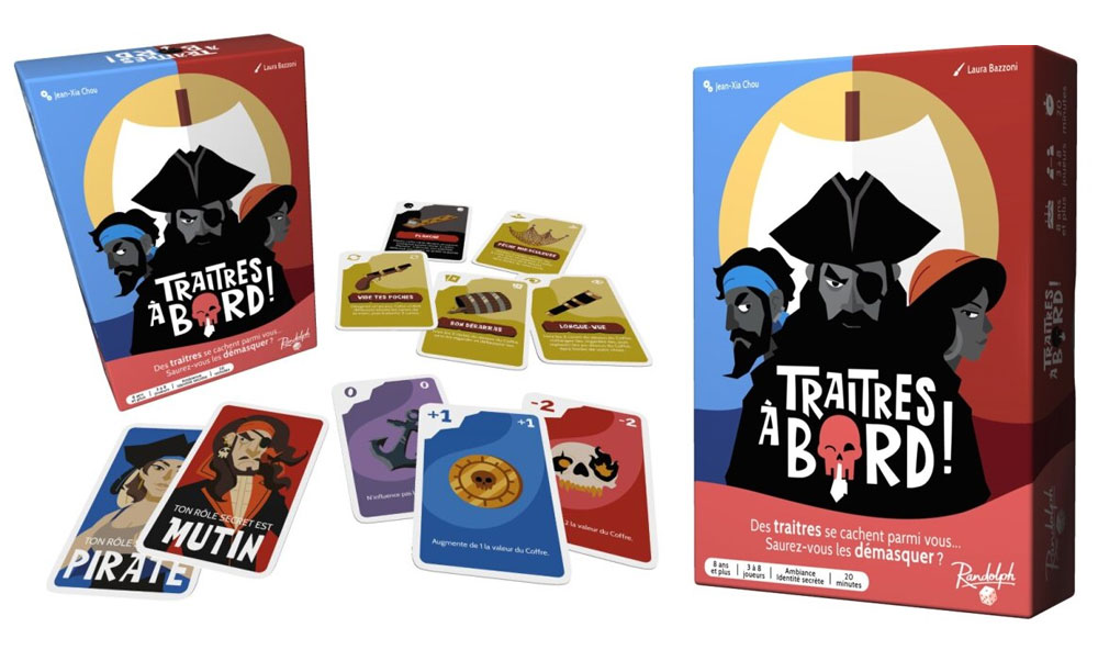 Jeu de société Traitres à bord