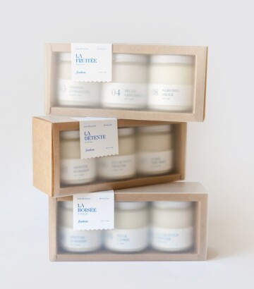 Trio de bougies – 3 thèmes au choix