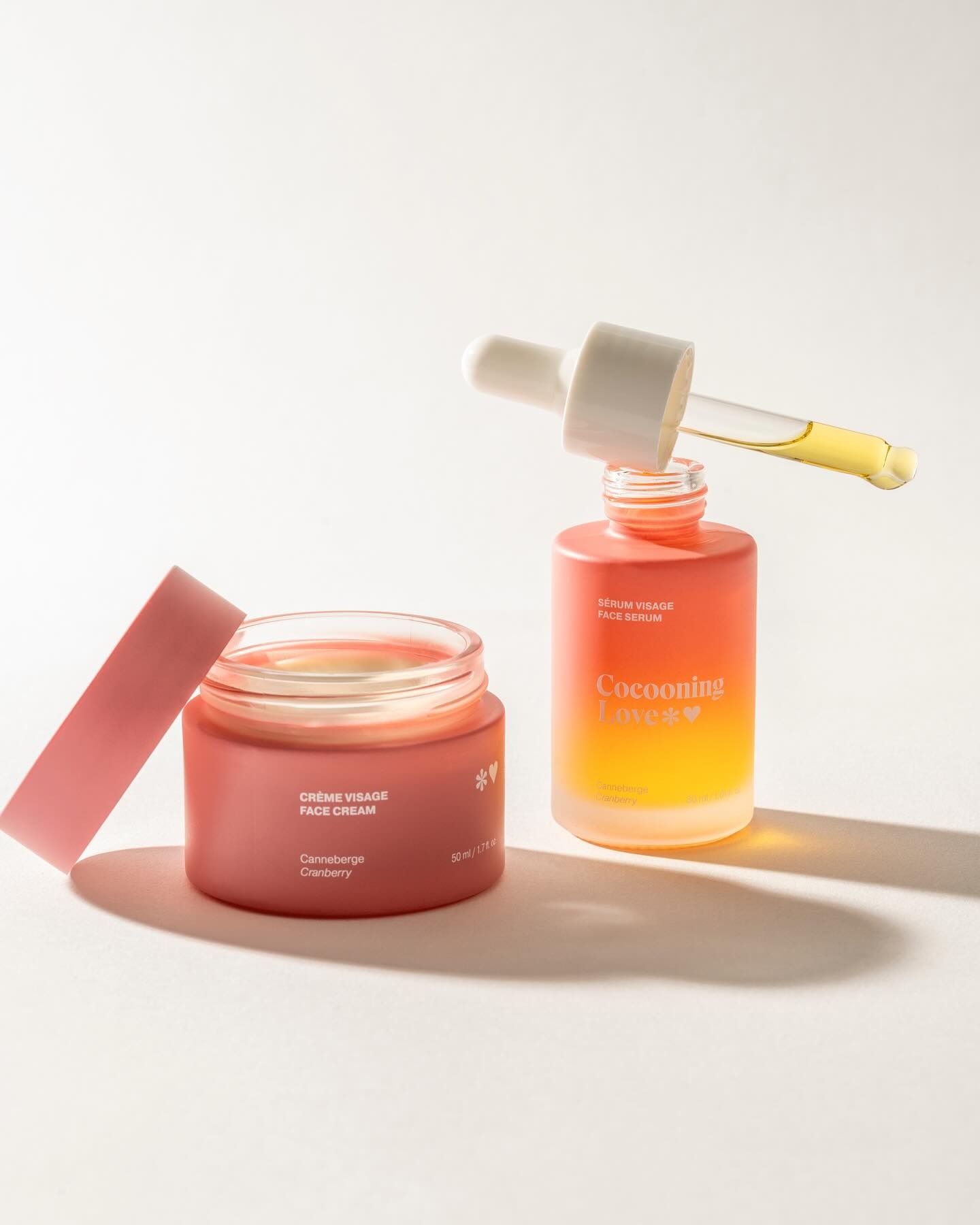 Duo de soins du visage à la canneberge